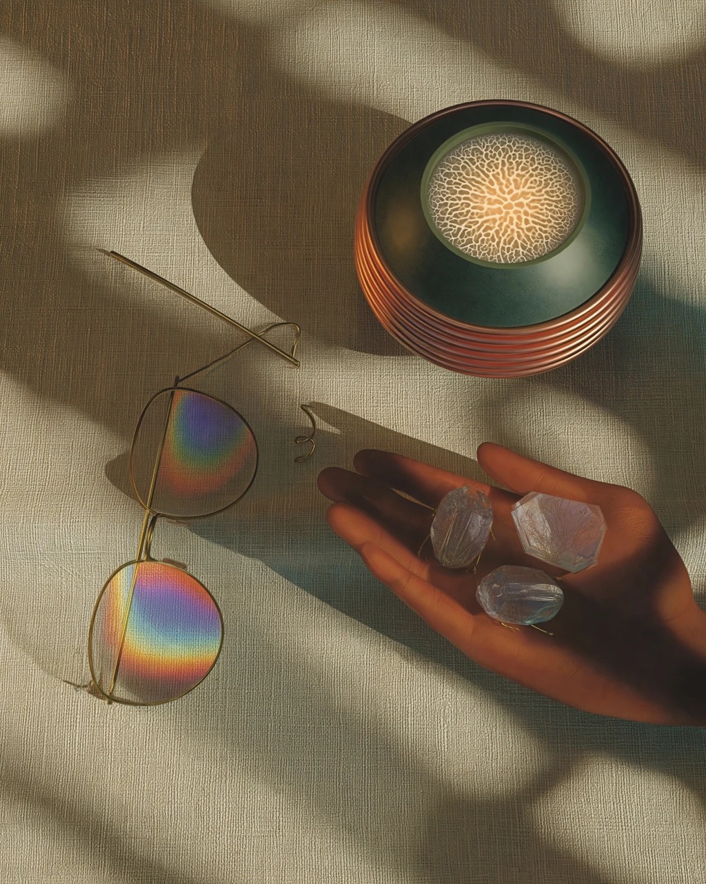 The three provotypes as an editorial product-shot still life