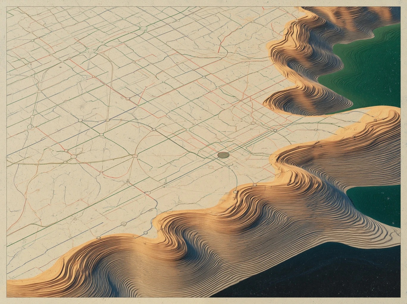 Chapter 3: MELA network axonometric over the Hamilton Basin