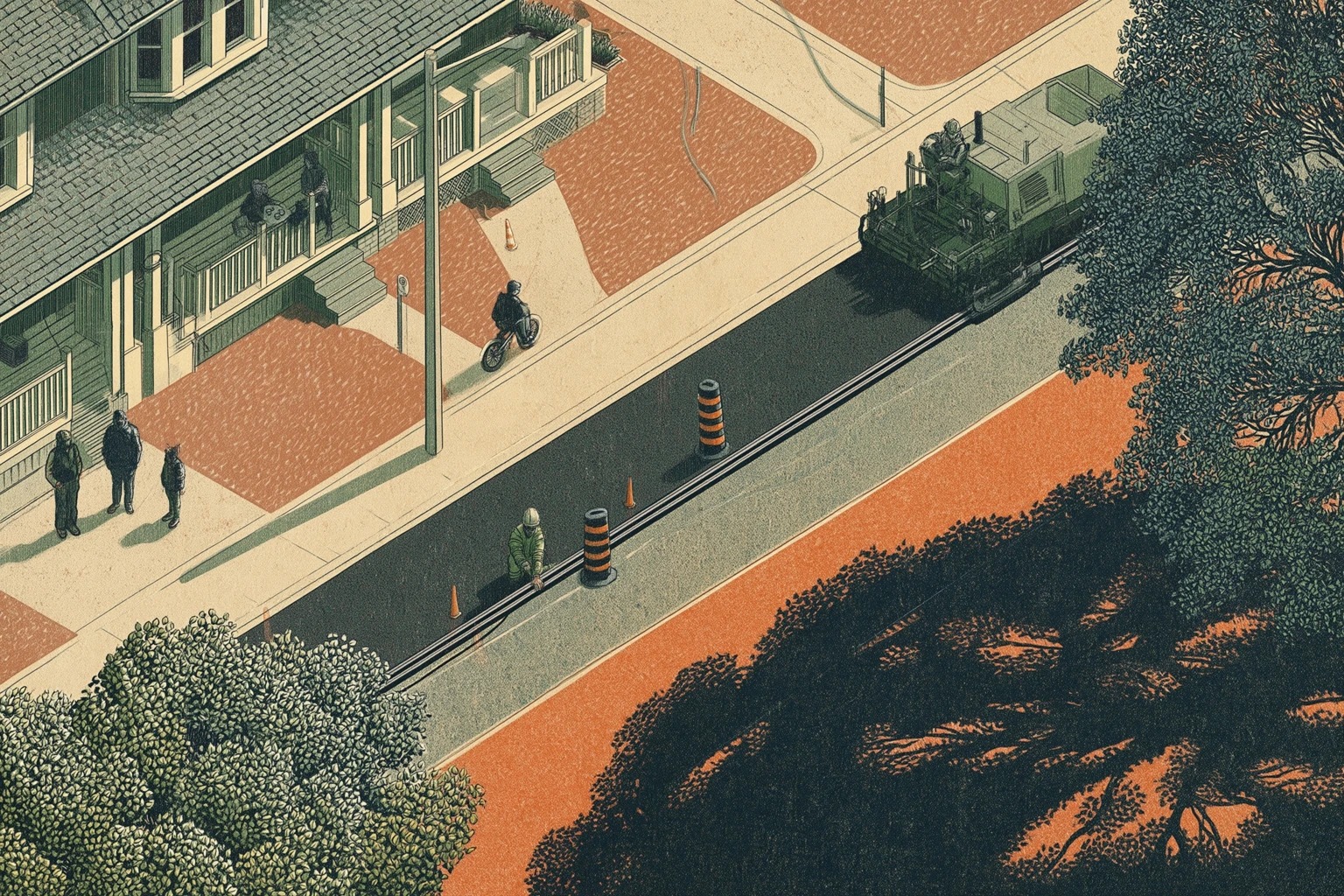 Chapter 3: Smart asphalt installation on a residential street