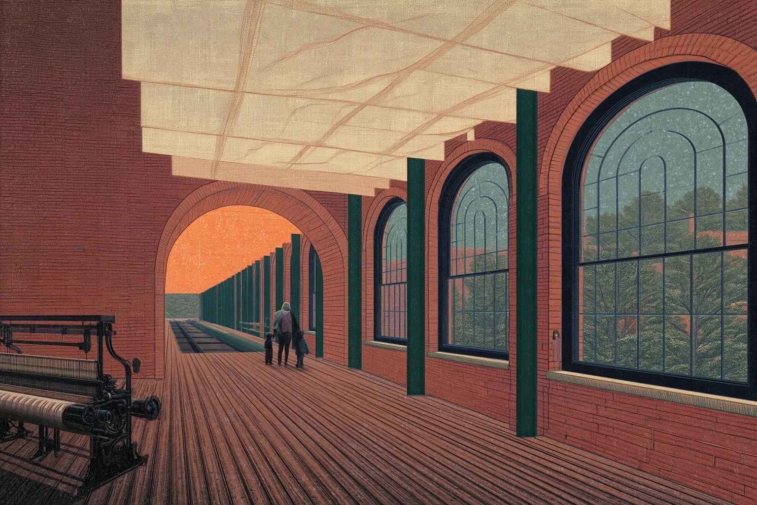 Chapter 3: Ottawa Street Textile Commons station in restored mill