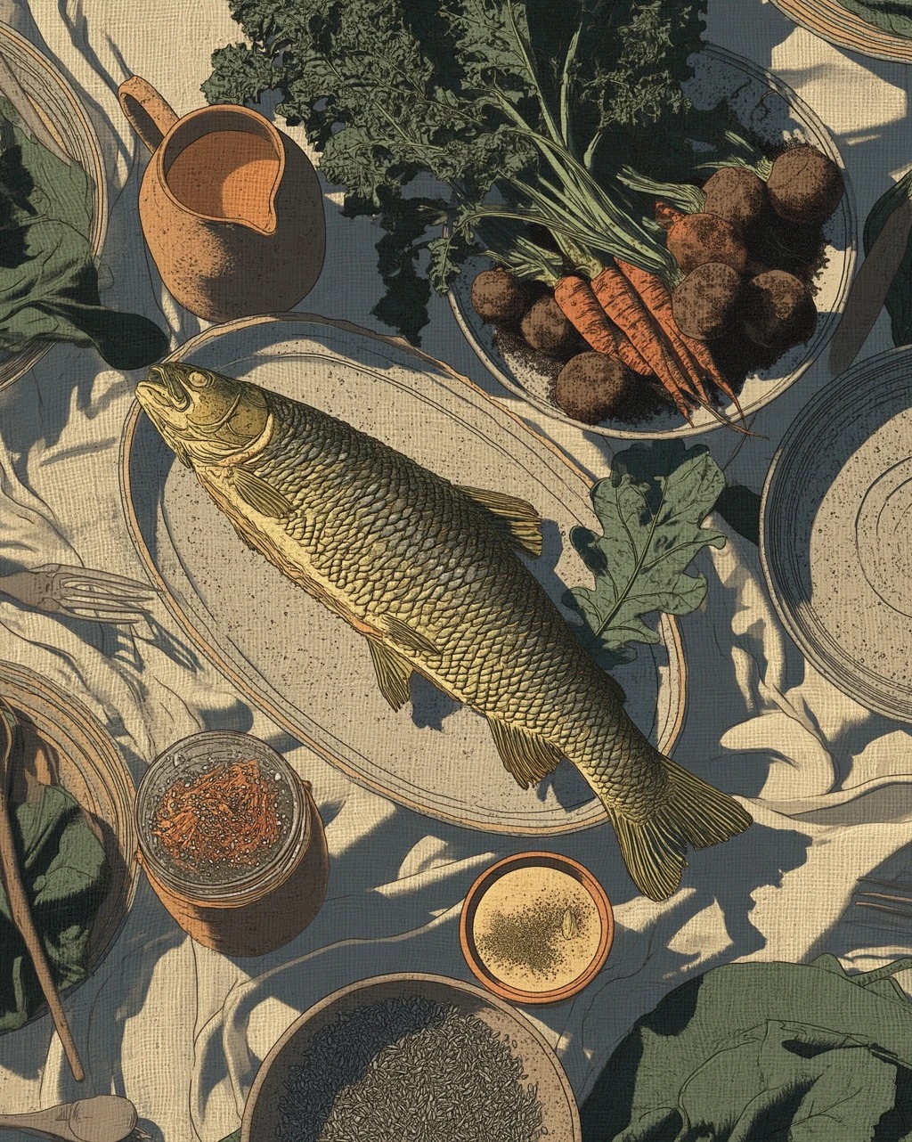 Chapter 3: October harvest table