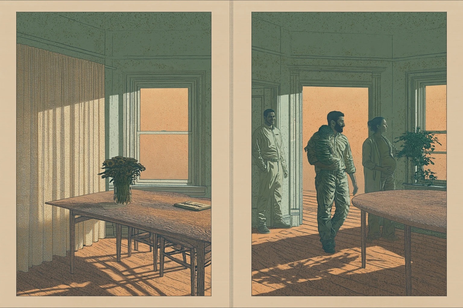 Chapter 3: Before-and-after Grove unit diptych