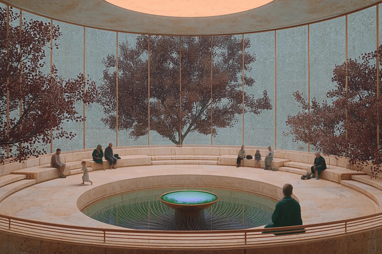 Chapter 3: Thermal Courtyard in January
