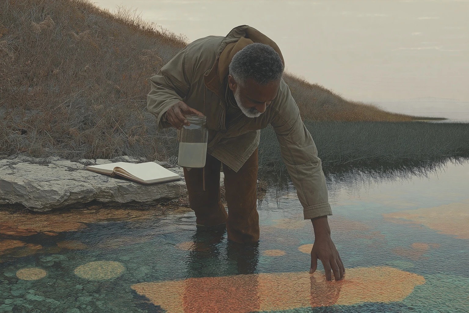 Chapter 3: Ravy Ryan wading in the eastern ravine