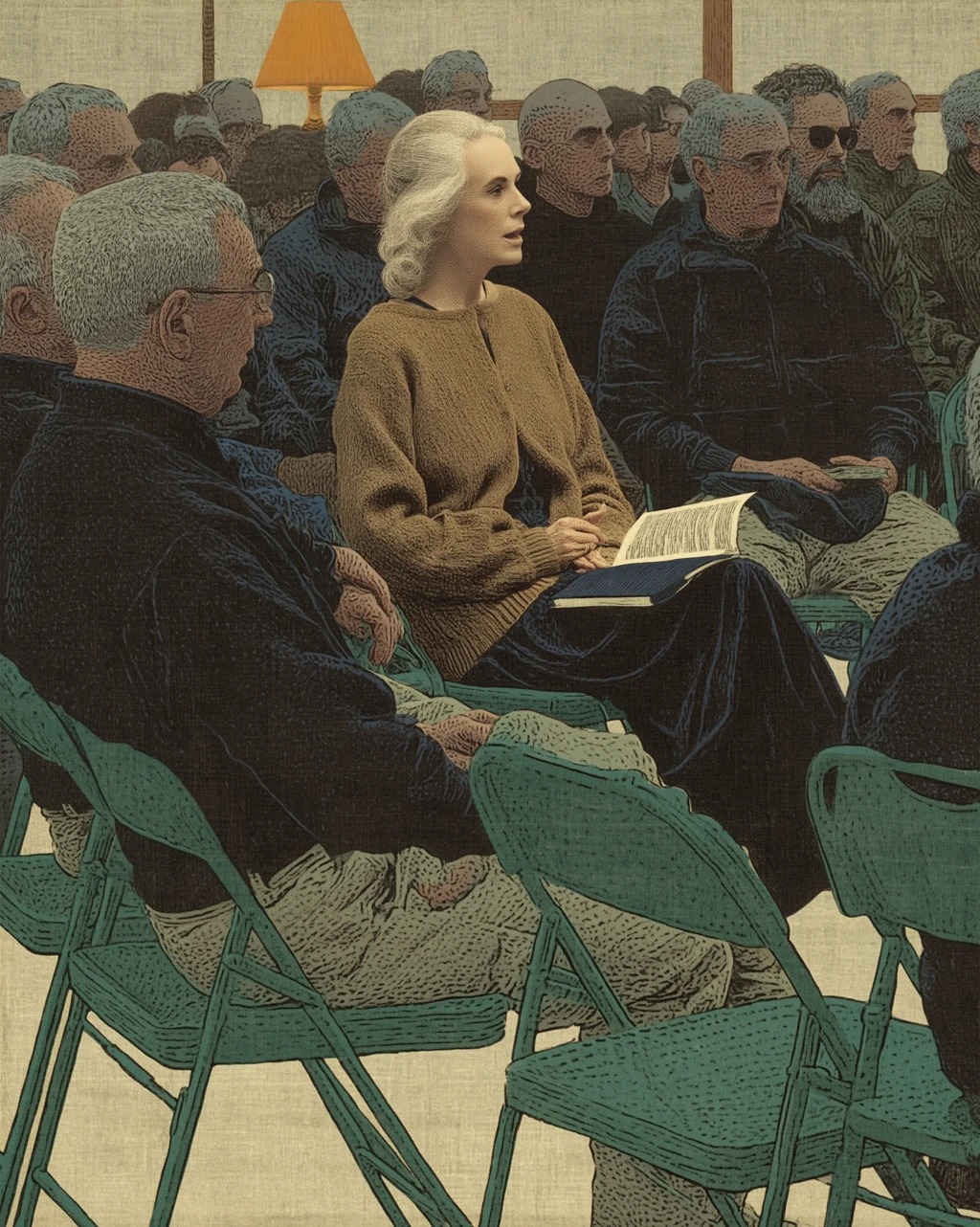 Chapter 4: Holdout woman at Grove assembly