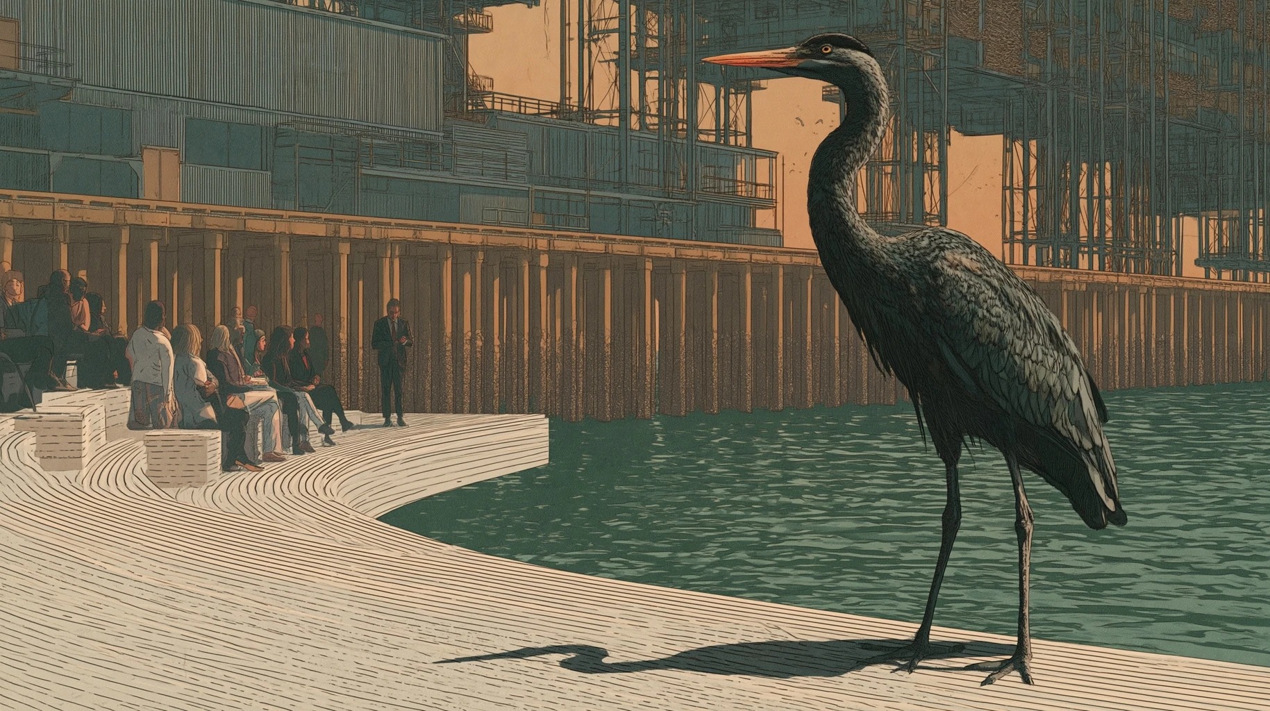 Chapter 4: Harbor Heron at Waterfront Ward assembly