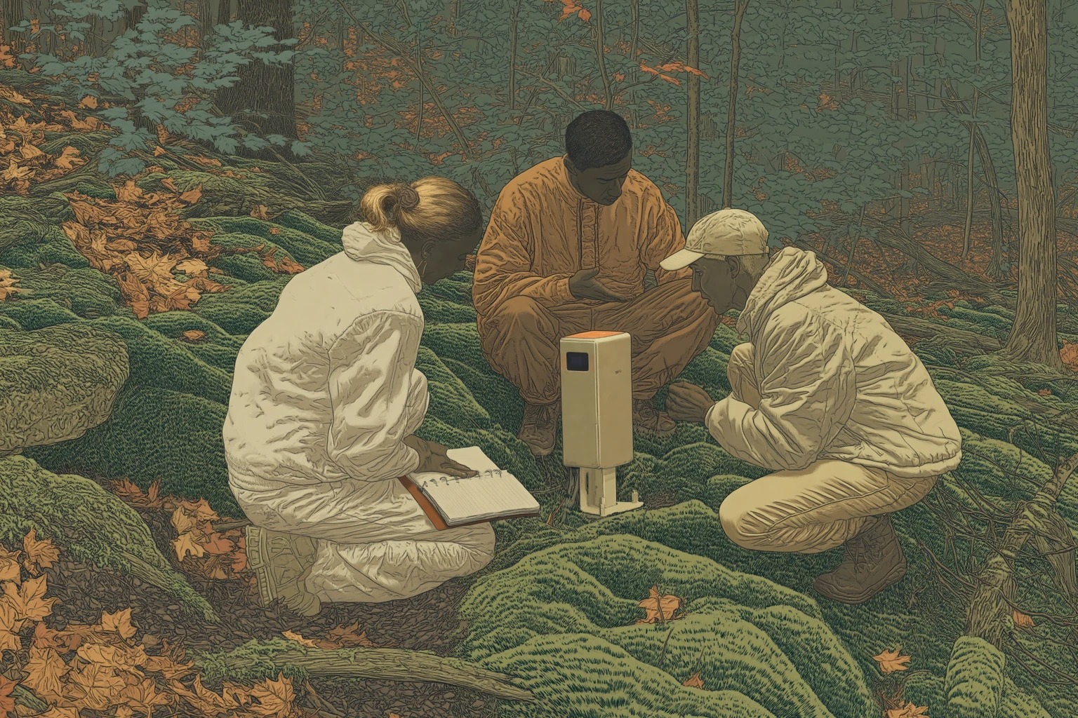 Chapter 4: Asking the sensors ritual on the Escarpment
