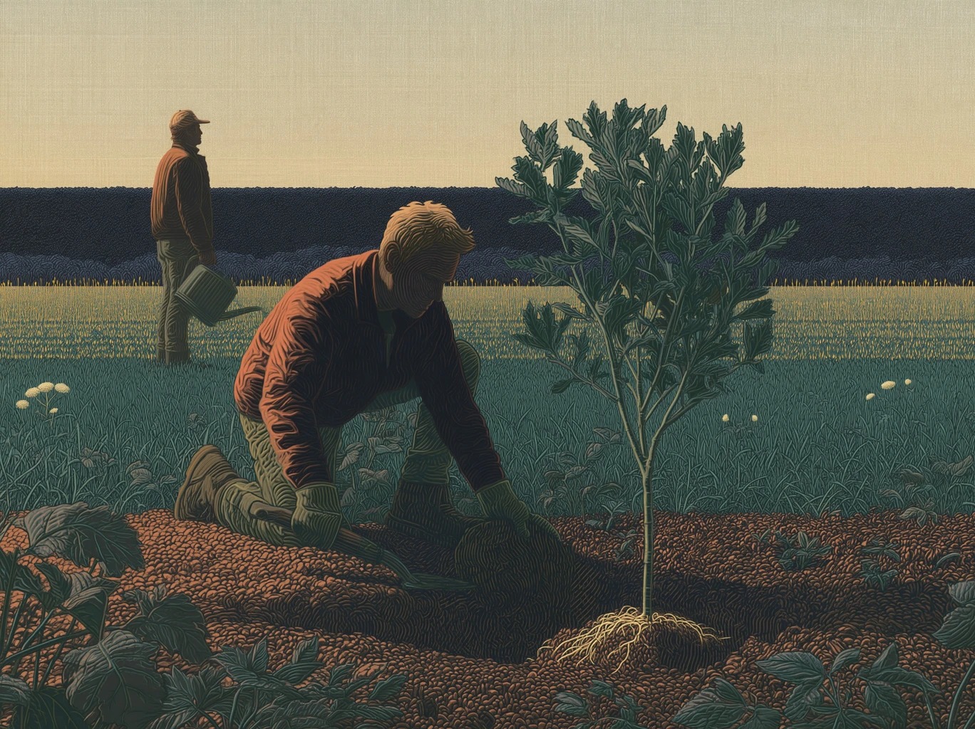 Chapter 5: Planting a Steel Bark Oak seedling