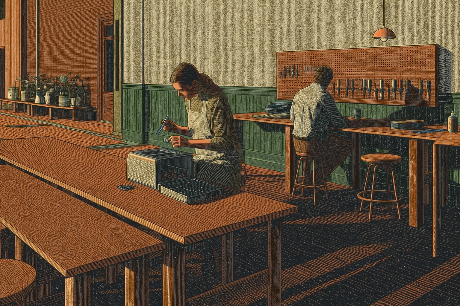 Chapter 6: Hero: Repair Cafe, Community Fabrication Interior