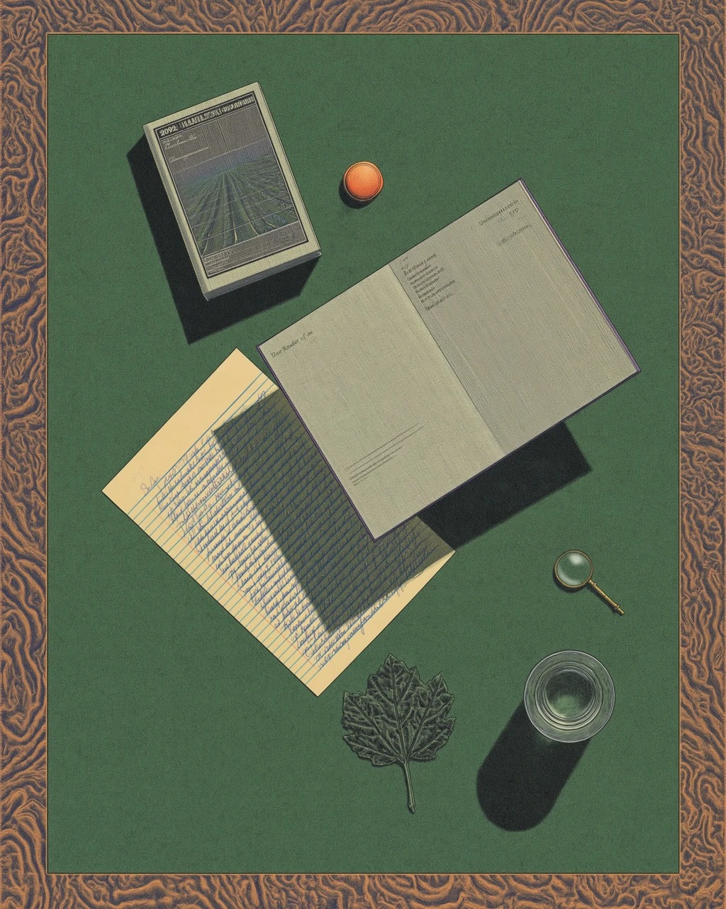 Chapter 8: Letter-writing desk flat-lay, 2292