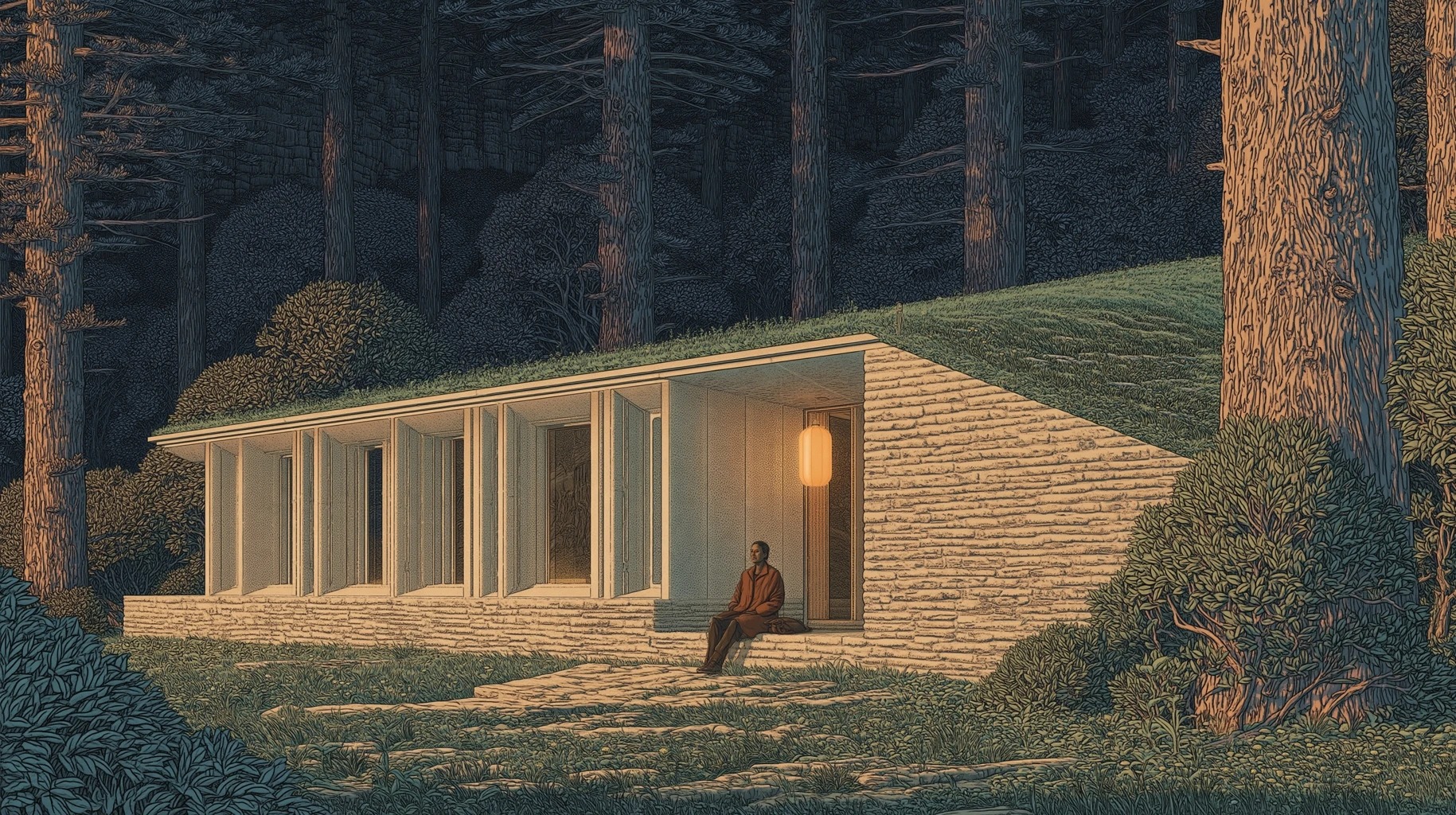 Chapter 8: Silence Retreat pavilion on the Niagara Escarpment, 2292