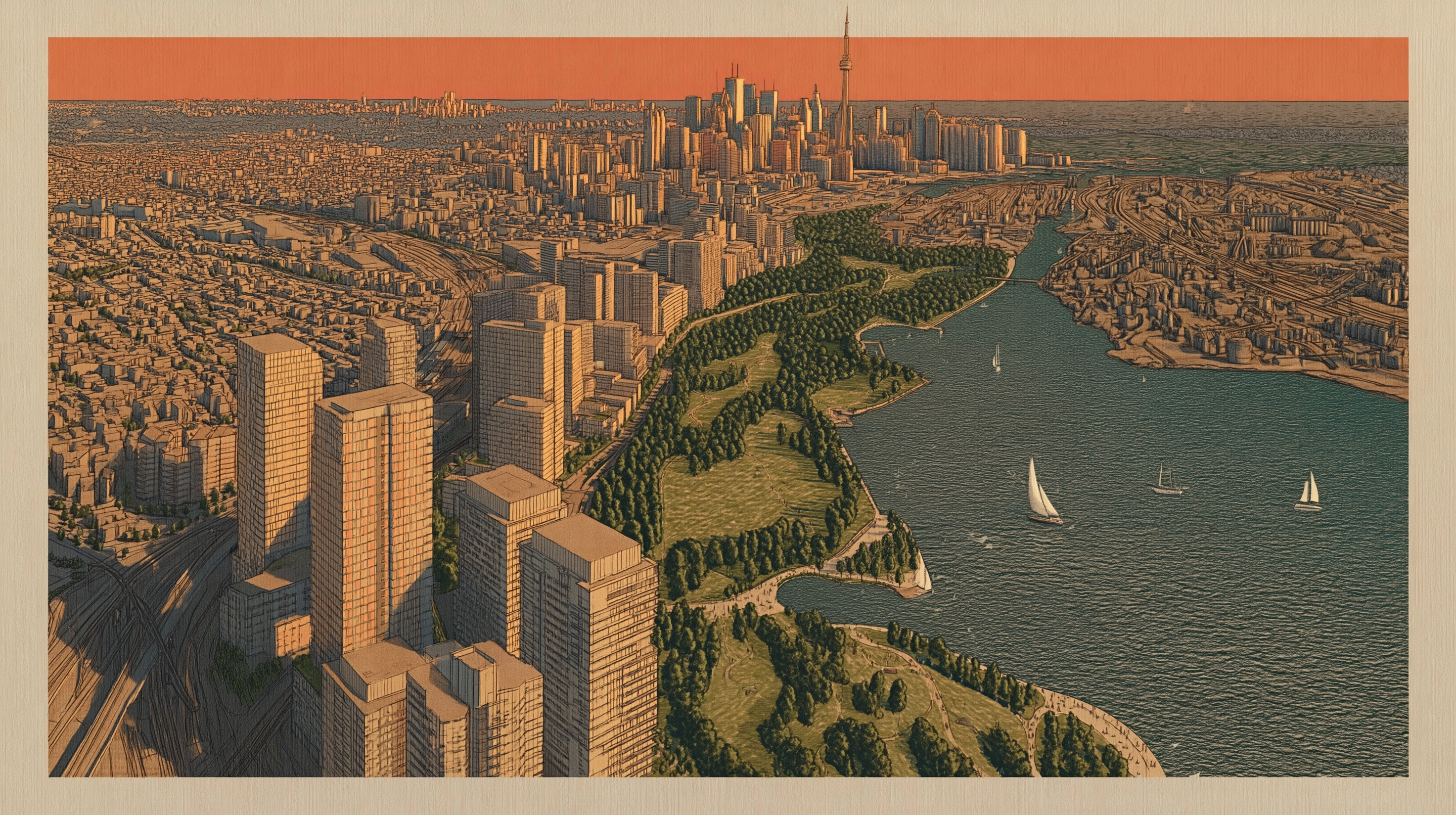 Remediated Hamilton c. 2020, Bayfront Park