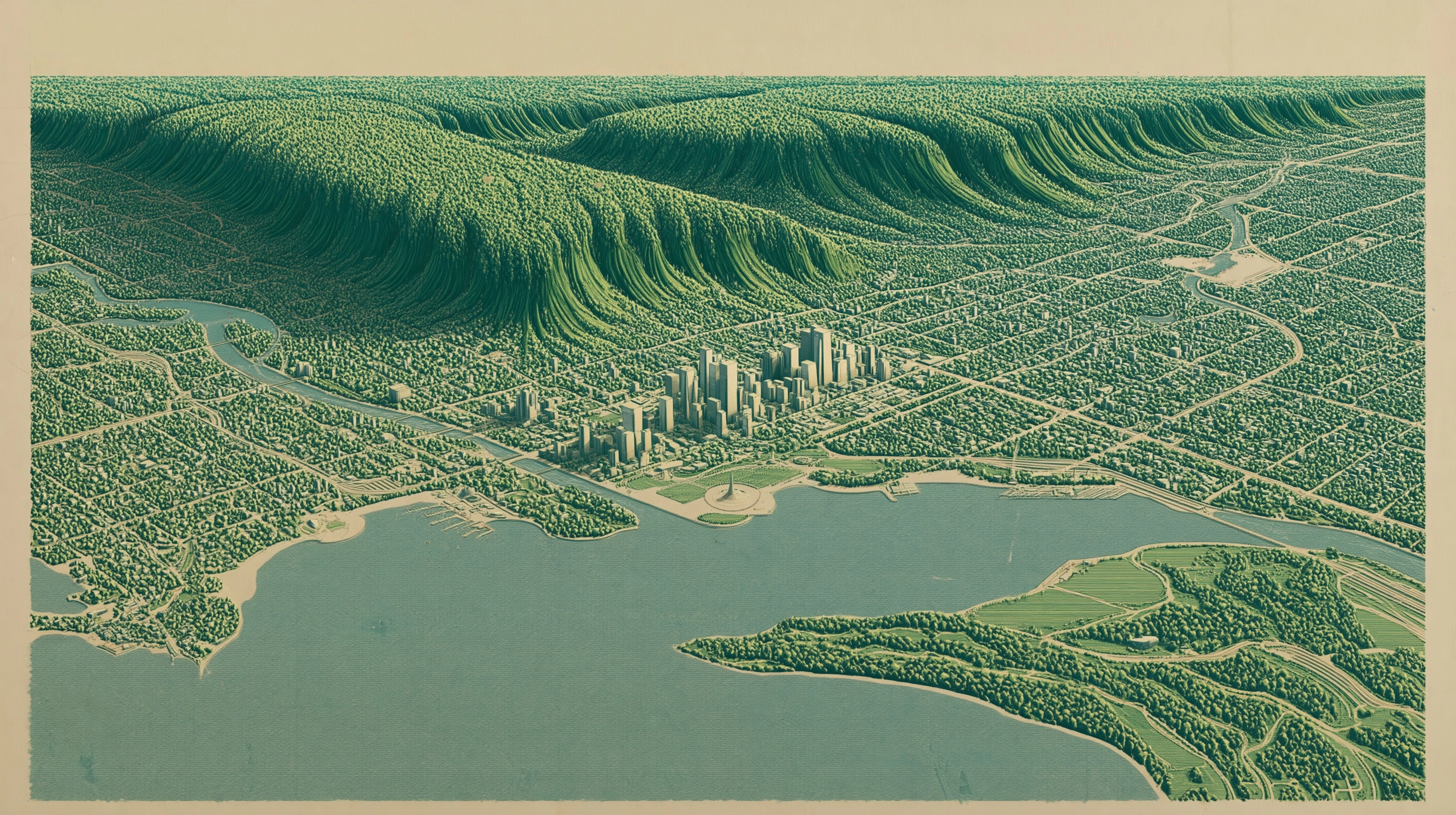 Hamilton 2092 Vision, Full City Map
